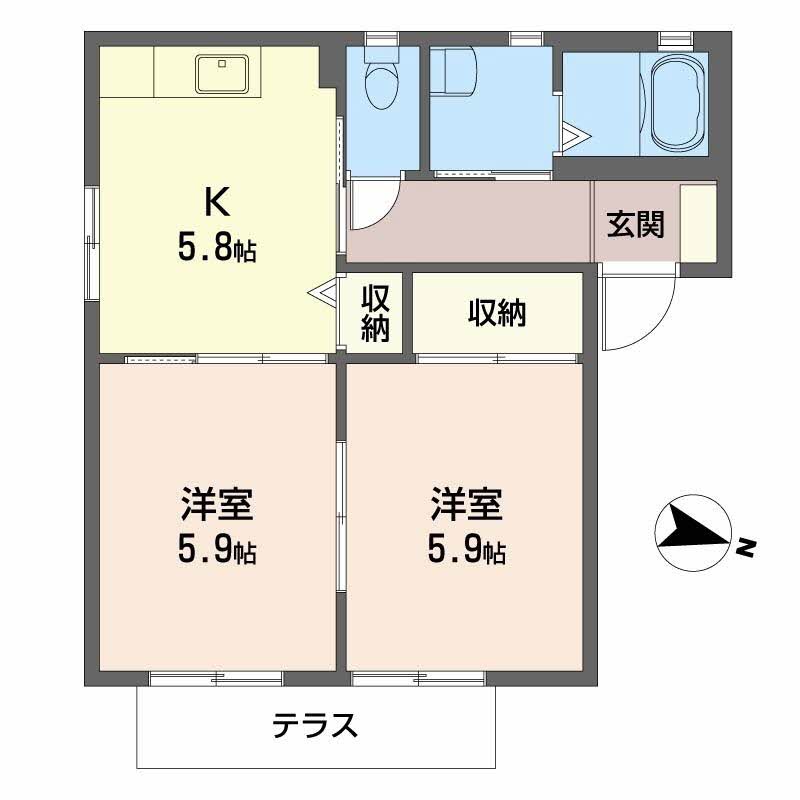バリュージュ青野 B106号-2
