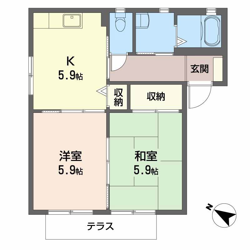 メゾン仁平Ⅱ 0101号-15