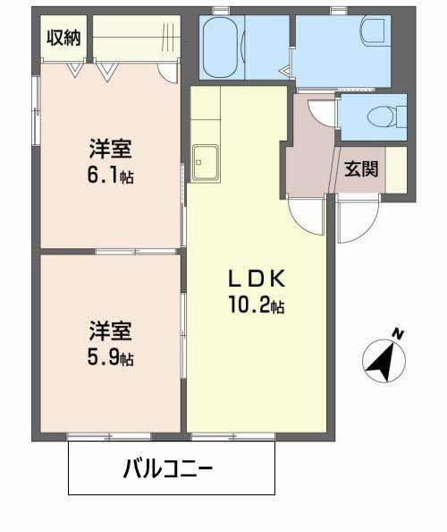 ハル・フォーレⅠ・Ⅱ 1101号-2