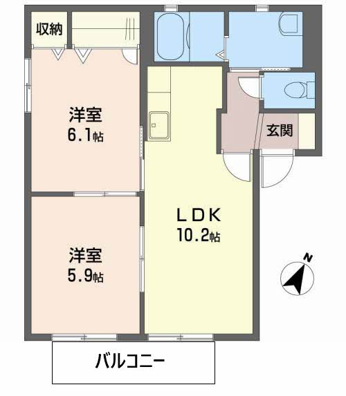 ハル・フォーレⅠ・Ⅱ 1201号-2