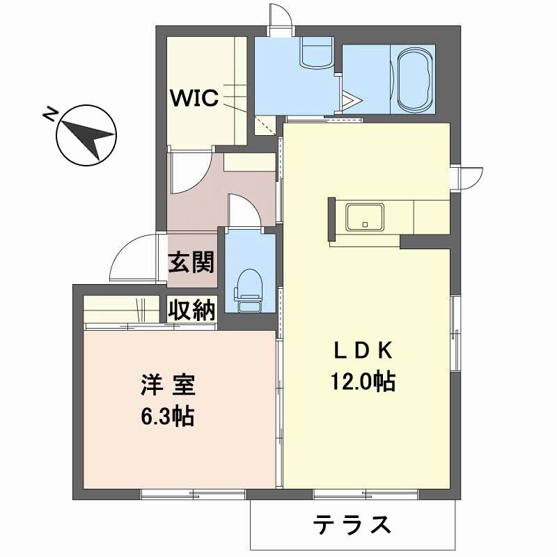 シャーメゾン楽音寺 B101号-15