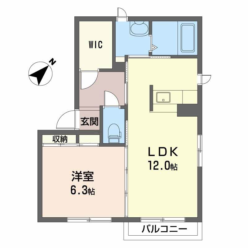シャーメゾン楽音寺F201-2