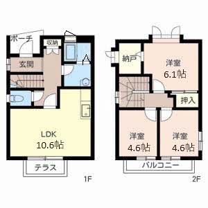 鷲尾ハイツＢ0202-2