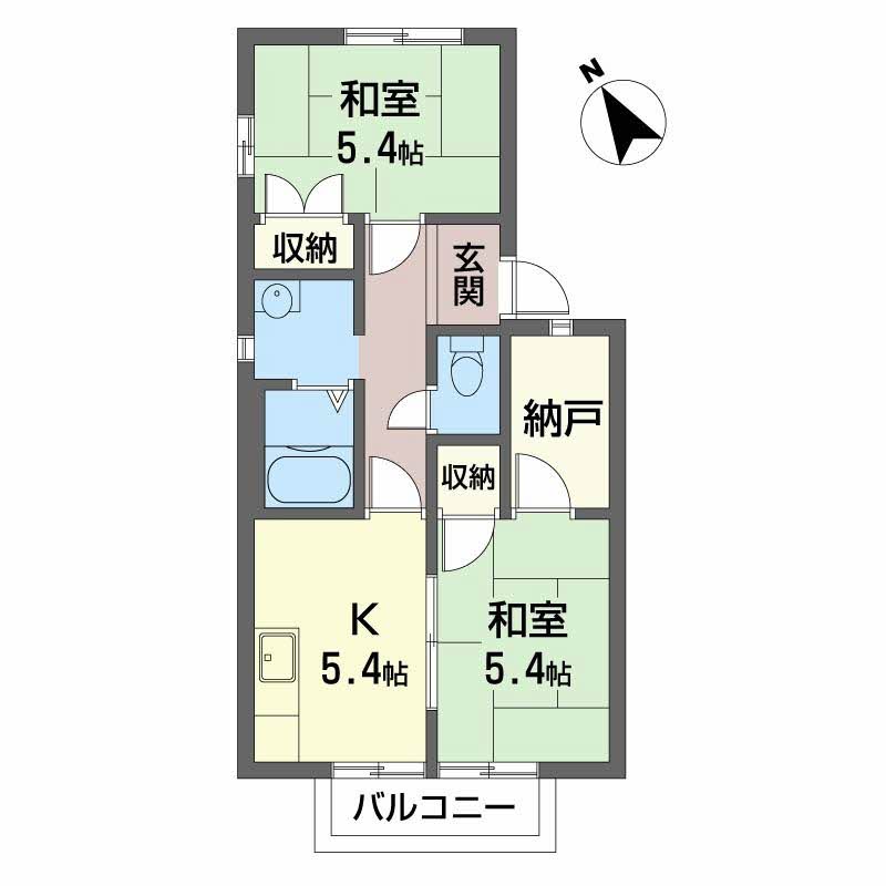前田ハイツＡ A205号-15