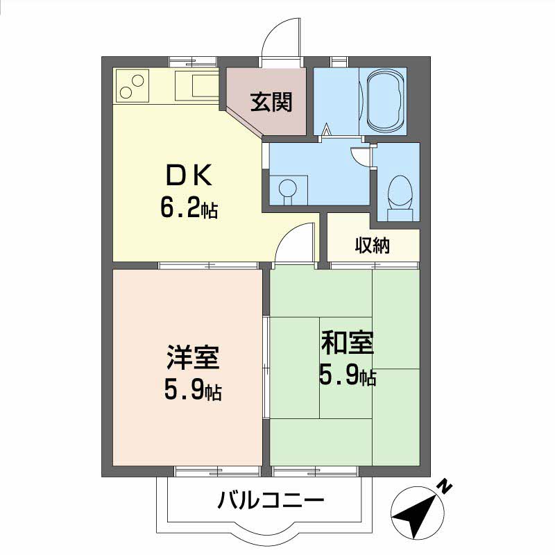 サニーコート岡本 0201号-2