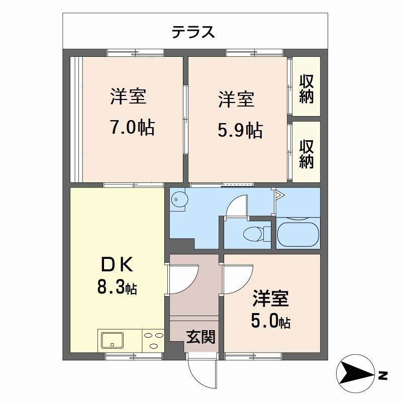 フレグランス六甲北Ｂ 0107号-16