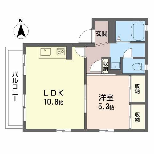 ソレイユ鹿の子台ＡA202-2