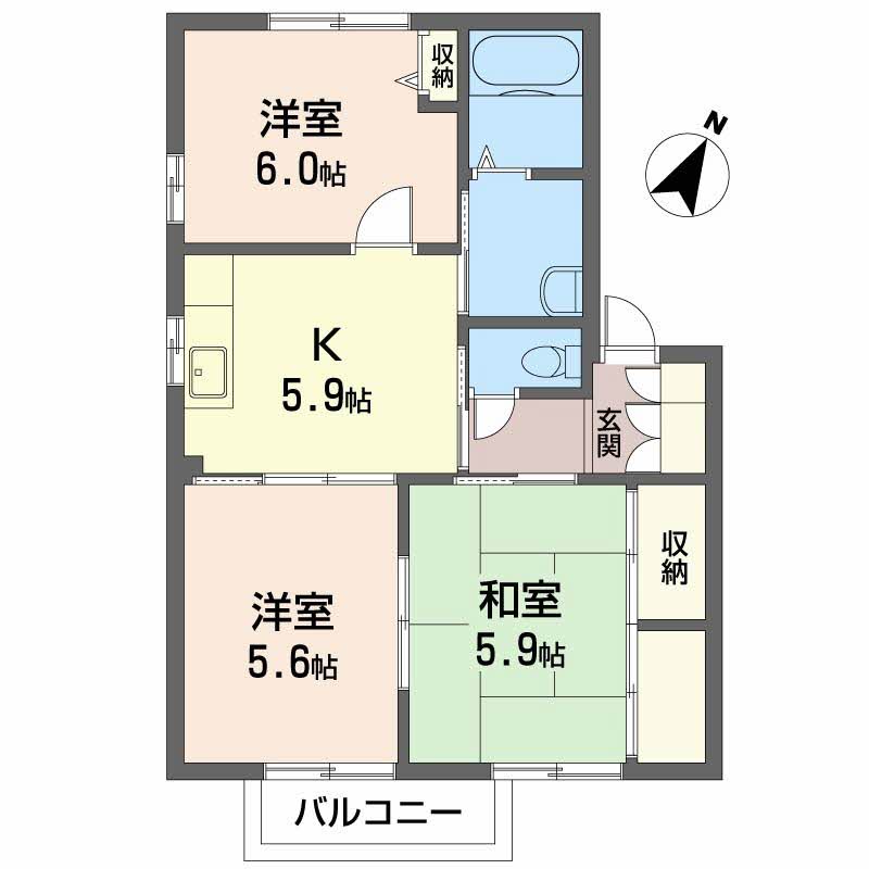 山の手ハイツ３番館0106-2