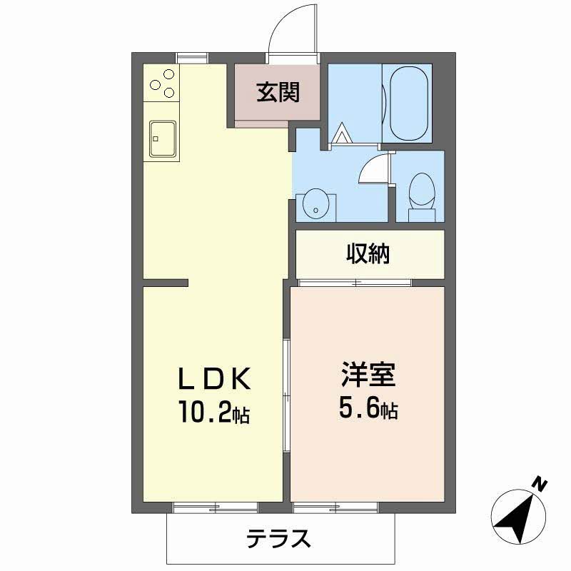 片山ハイツ 0101号-14
