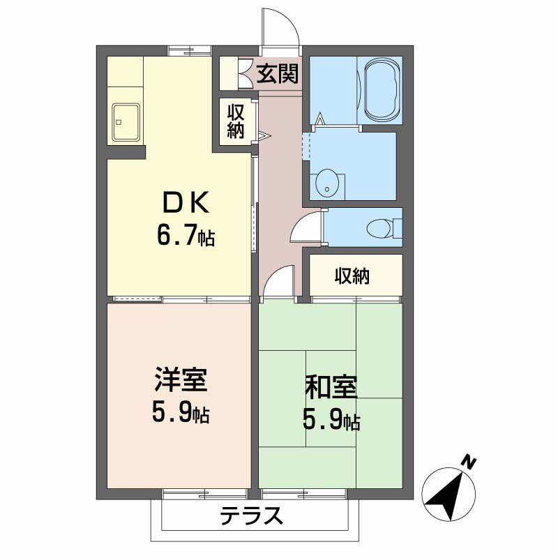 ファミリエ磯馴A A103号-15