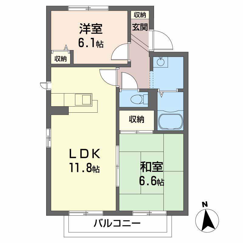 ウィステリア仁川 0201号-2