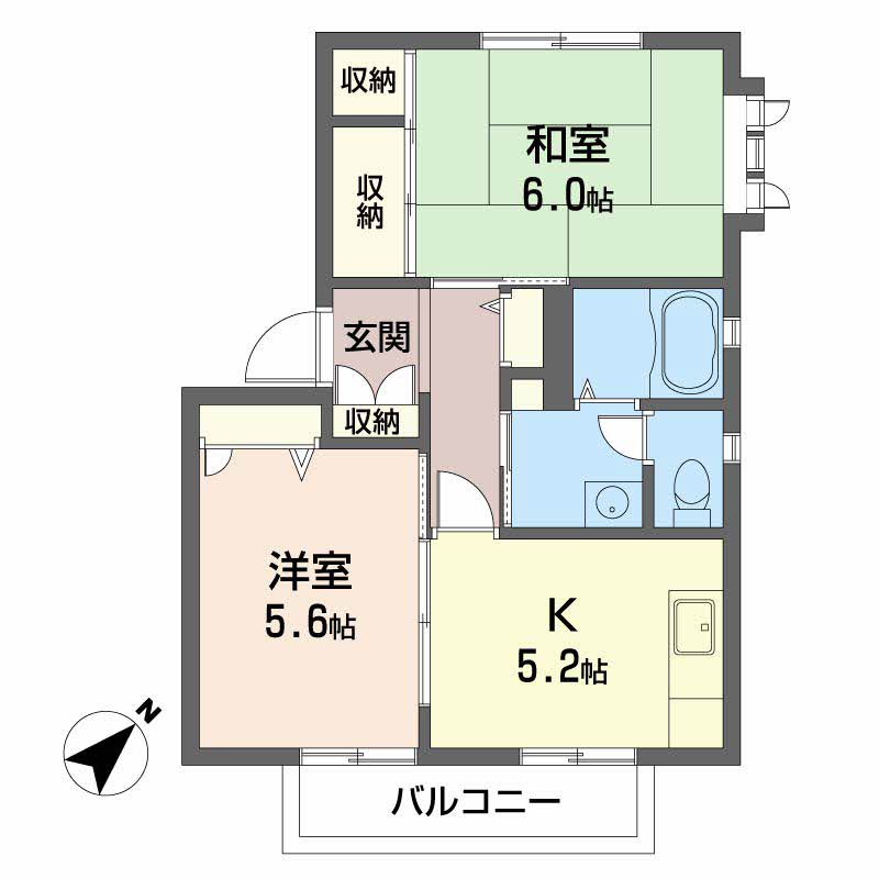 関守ハイツ 0201号-2