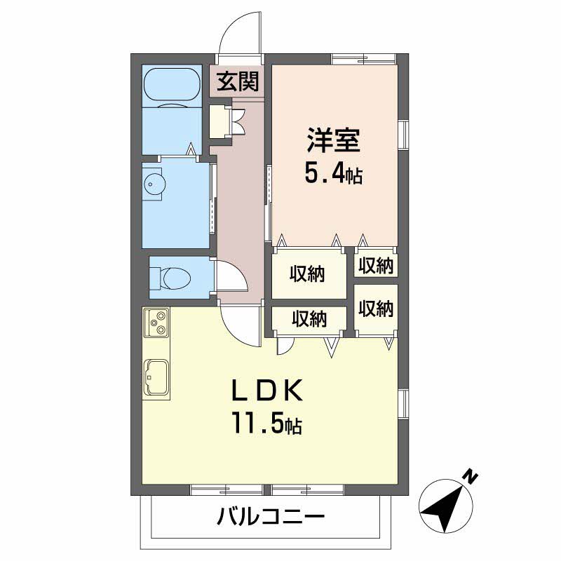 上沢ヒルズ 0201号-1