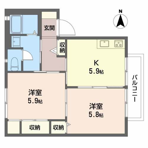 ディアス離宮山手ＢB202-2