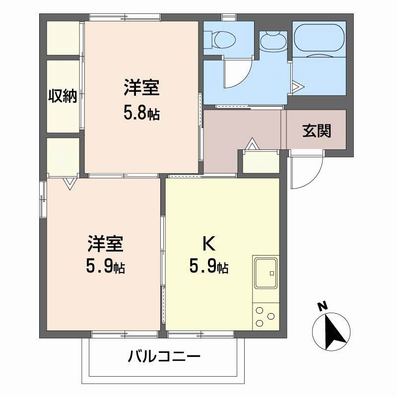 ディアス離宮山手ＣC108-2