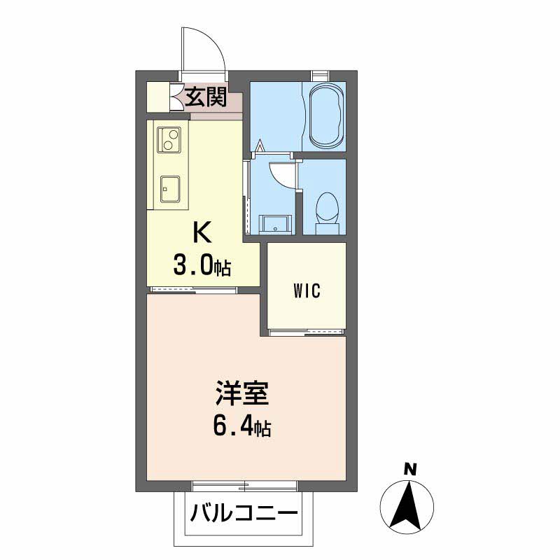 シャーメゾンユタニＢB202-2