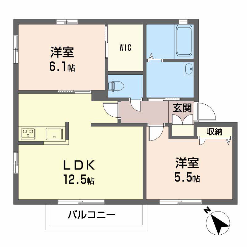 ドルチェ上津台 0202号-2