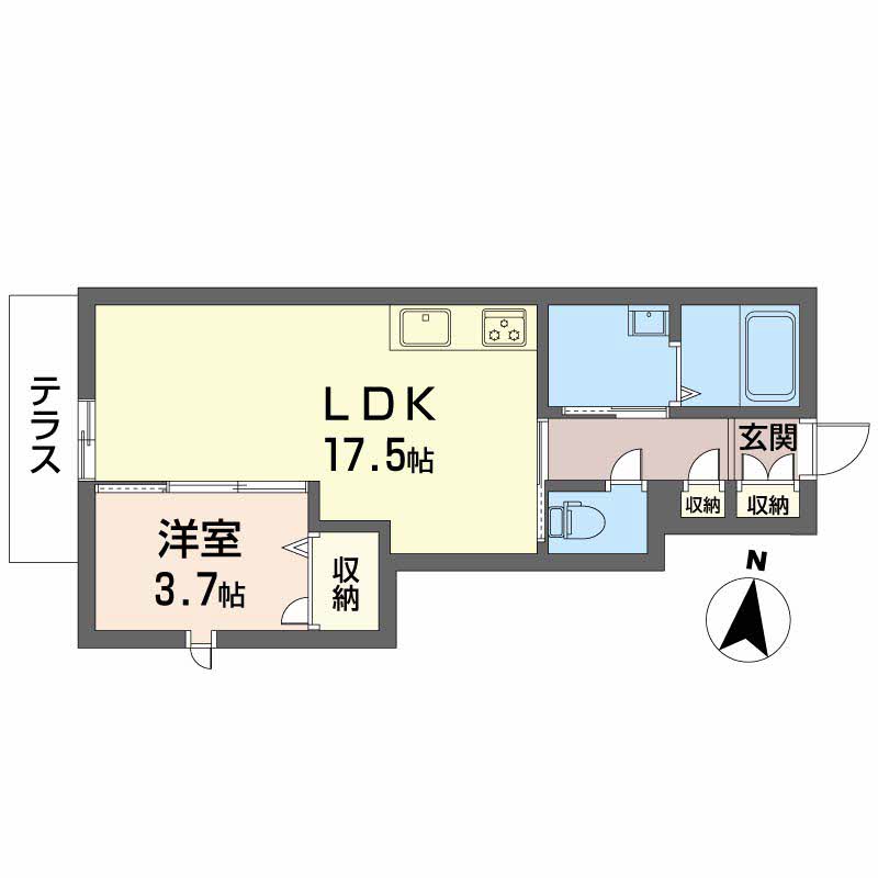 SUNサン藤原台 0102号-2