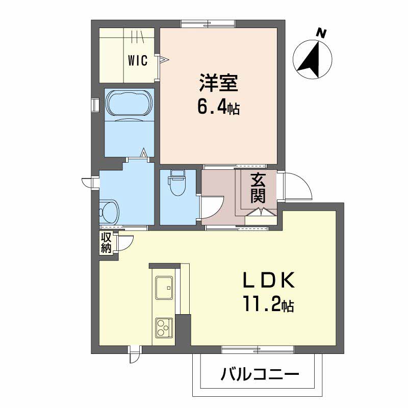 シャーメゾン吉尾 0202号-2