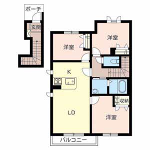 ＭＡＳＴ　ＣＯＵＲＴ加古川南 B203号室