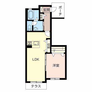 ラ・メゾンＧＯＲＹＯ 0103号室