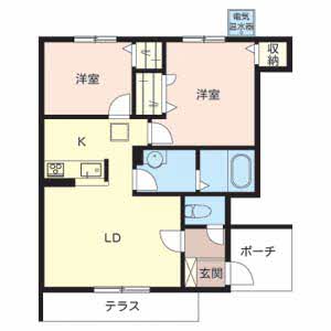 ヴィラ・グレイスフル C102号室