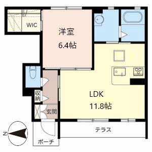 シャーメゾン　アビデ 0102号室
