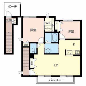 サンヴィラーチェ石町 A202号-2