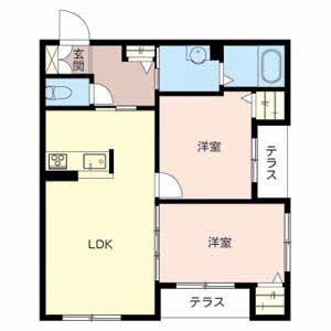 シャーメゾン観音寺Ａ 0101号室