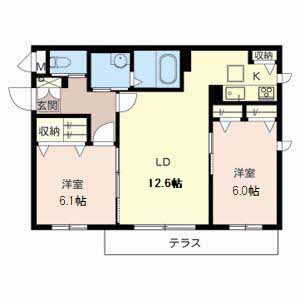 サンクレスト御崎 0106号室