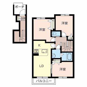 シュシュ　しらかし 0202号室