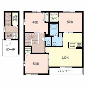 クレスティーク A201号室