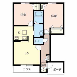 モン　レーヴ 0102号室