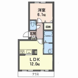 ル・シュマン塚口 0103号室