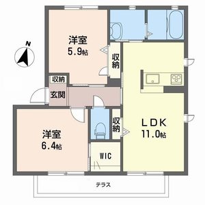 グリーンシャレオ A101号室
