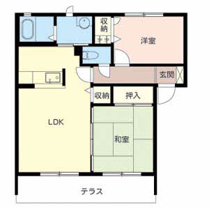 ラフィナートＢ・Ｃ C103号室