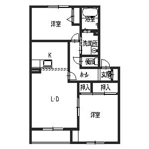 サウス・サンティーナ 0201号室