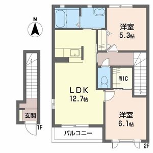 サニーサイドＦ F201号室
