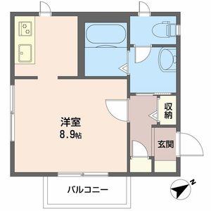 アルティ二上 0201号室