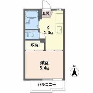 フォーブル吉田 0205号室