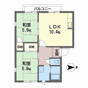 コ　モ　ド 0201号室