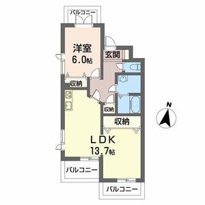 グランバード西野Ⅱ 0301号室