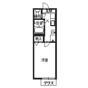 メリーデエース 0102号室