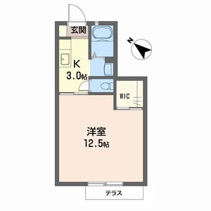 グランシ－ド衣笠 0105号室