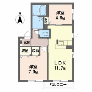 ラフィーネ葛野 0202号-2