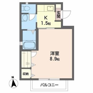 ラフォーレ西ノ京３ 0201号室