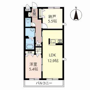 シャーメゾン修学院 0203号室