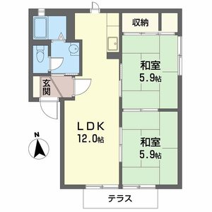 グランデール　Ｃ棟 0103号室