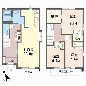 ツイン・アイリス B000号室