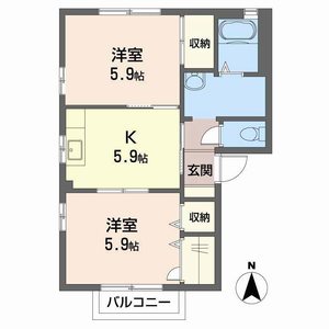 サニーハイツ・サチE 0201号-13